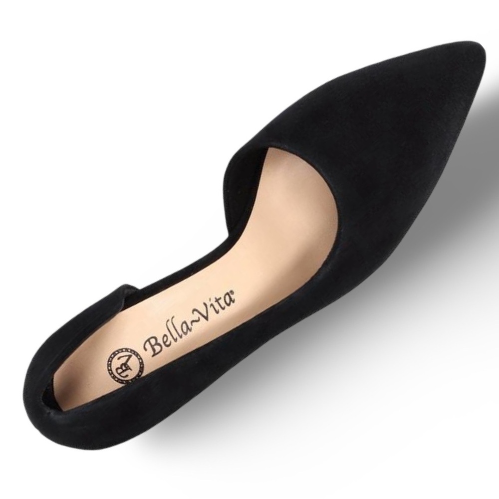NWOB WOMEN'S BELLA VITA QUILLA KITTEN HEEL PUMPS - Picture 1 of 11